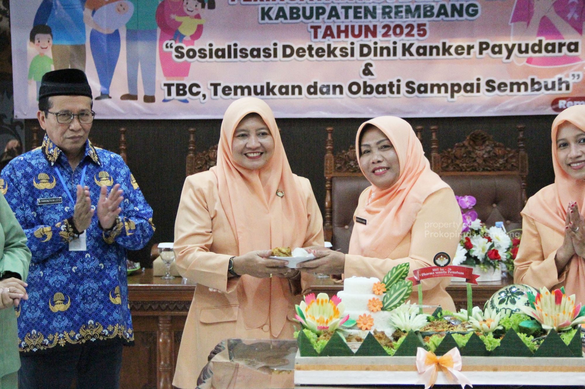 HUT DPW Rembang, Gelar Kampanye TBC hingga Edukasi Kanker Payudara