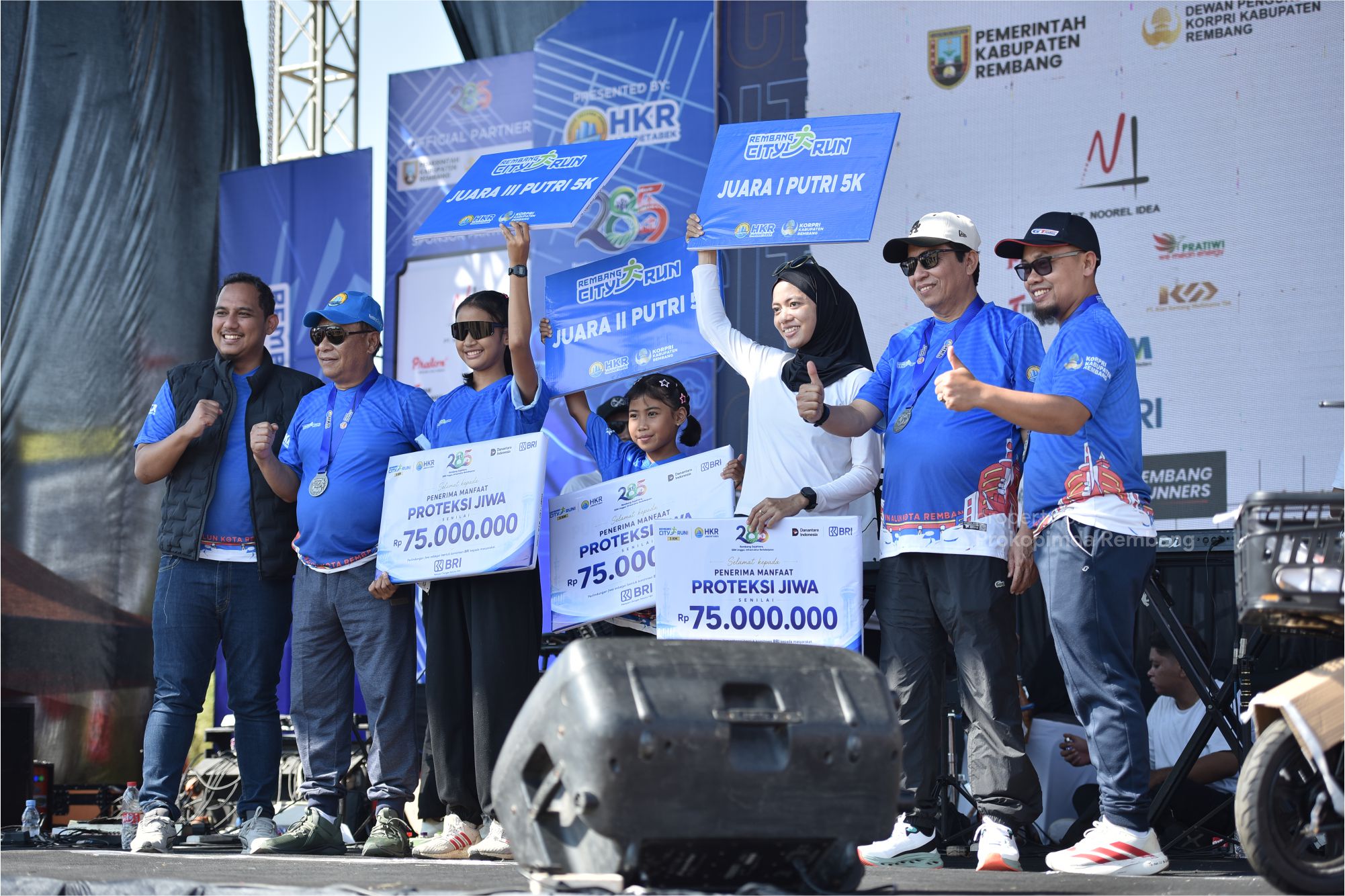 Hari Jadi ke 285, Rembang City Run 2026 Meriah